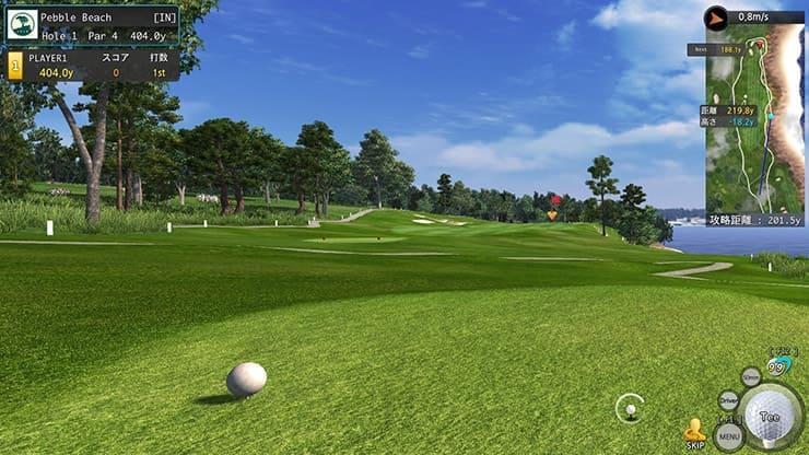 楽しみながら上達できるバーチャルラウンド体験のイメージ画像